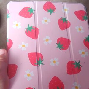Strawberry iPad 8/9 case